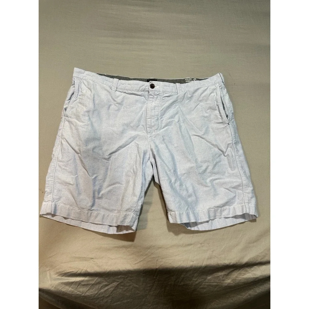 J Crew Men's Light Blue Chino Cotton‎ Shorts 42